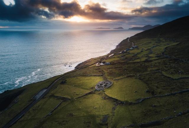 Old Irish Farmhouse Dingle Exterior foto